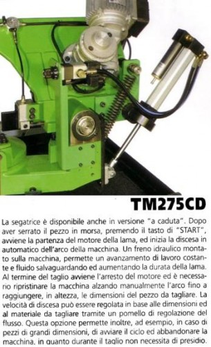 Segatrice manuale TM 275 - Plastin Gold